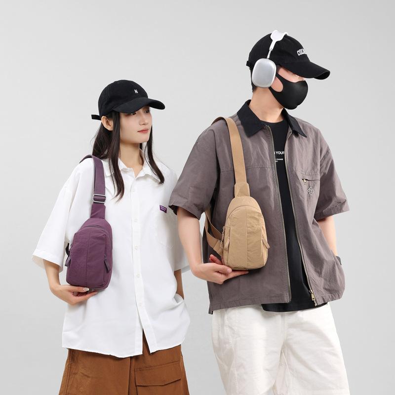 Portable and Lightweight Crossbody Bag, Light Crossbody Bag for Going Out, Chest Bag, Casual Single-shoulder Backpack