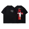 Japanese Animation Eva Lilith Tshirt Retro Vintage Niche Cotton Loose Shortsleeved Top Graphic Short Sleeve Shirt Unisex