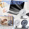 Wall Mounted Fan,  Dormitory, Bedroom, Desktop, Home Remote Control, Foldable Fan