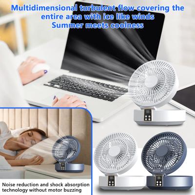Wall Mounted Fan,  Dormitory, Bedroom, Desktop, Home Remote Control, Foldable Fan
