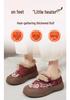 Women's Embroidered Winter Fur Boots: Cotton, Polyurethane, Velvet-Lined, Thick Sole, Height-Boosting.