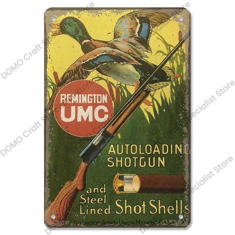 Hunting Poster Metal Plate Vintage Adventure Ranger Metal Tin Signs Retro Wall Decor Hunting Shop Tool House