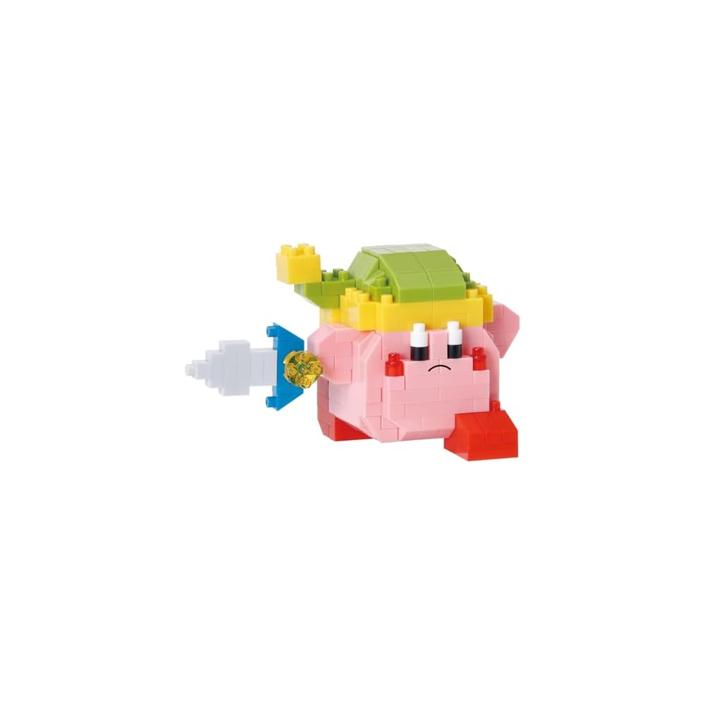 

Kawada Nano Block Kirby Sword Building Set 3x10.5x18cm 12 Years and Up Home Decor Hobby