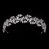 Echsio Simple Hairbands Women Hair Jewelry Bridal Wedding Hair Accessories Cubic Zircon  Tiaras and Crown BC6130 Corona Princesa