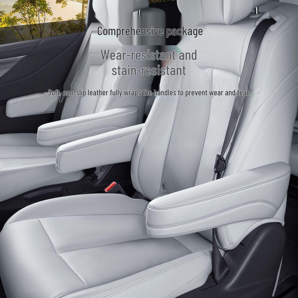 Buick GL8 Luzun Second Row Seat Leather Armrest Cover Pad