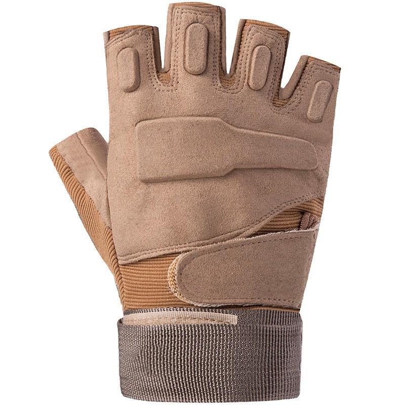 Tactical Gloves Outdoor Cycling Men and Women's Sports Fitness Field Mountaineering Motorcycle Performance Half Finger Gloves