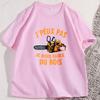 Jpeux Pas Je Dois Faire Du Bois Tshirt Casual Cotton Short Sleeve Round Neck Tshirt Y2k Clothes Streetwear Mens Clothing