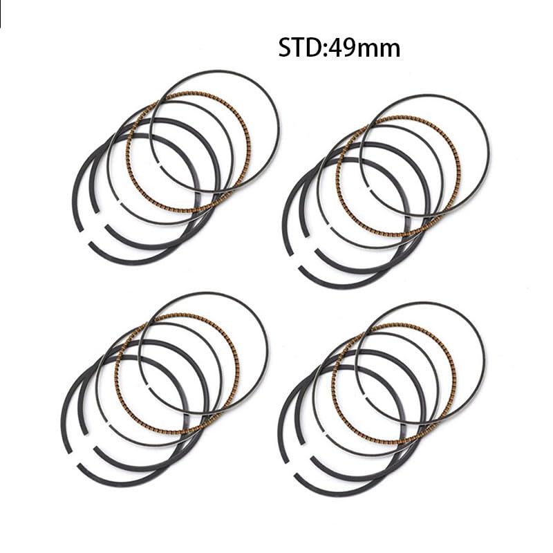Standard 49mm Piston Ring ZR250 Varios 250 Motorcycle Parts 1989 To 1996 (4 SETS 49MM)