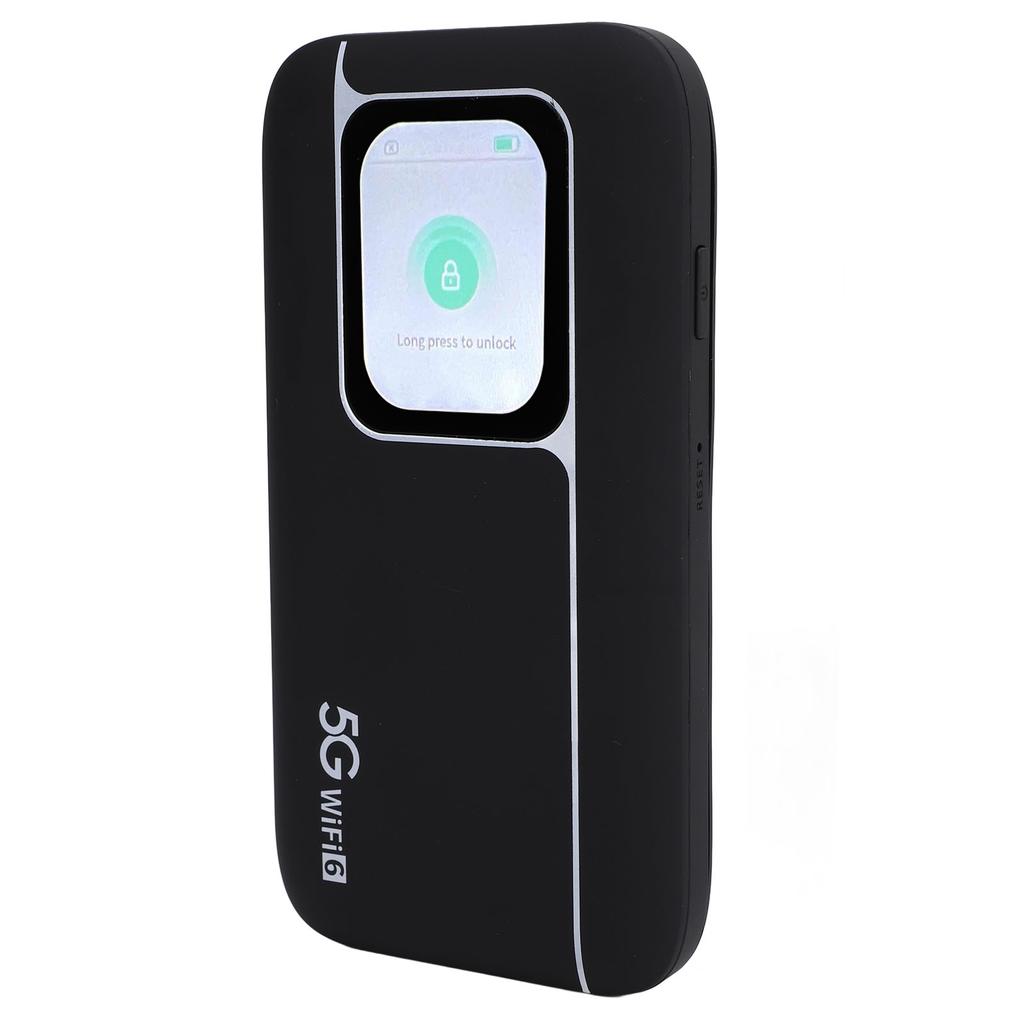 5G WiFi Mobile Hotspot High Speed Hotspot Router Connects Up to 16 Devices Portable Travel WiFi Device with 2.01 Inch