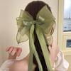 Super Immortal Hair Clip Women Large Bowknot Hairpin Barrettes Girls Solid Color Ponytail Clip Hair Accessories Headwear Gift
