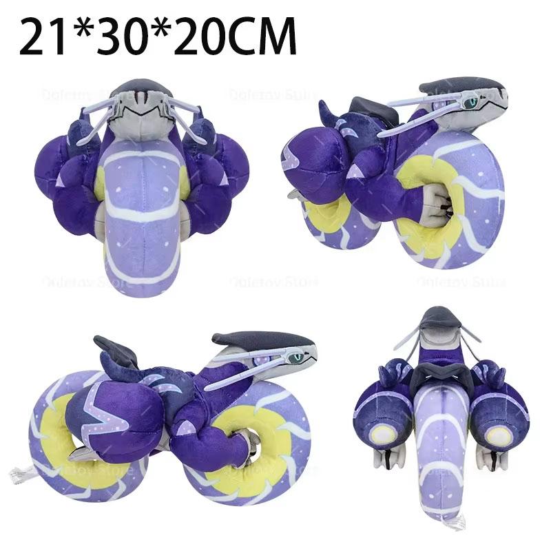 New Pokemon Plush Hisuian Zorua Cubone Gyarados Shiny Shinx Ninetales Skeledirge Butterfree Mewtwo Anime Stuffed Kid Xmas Gift
