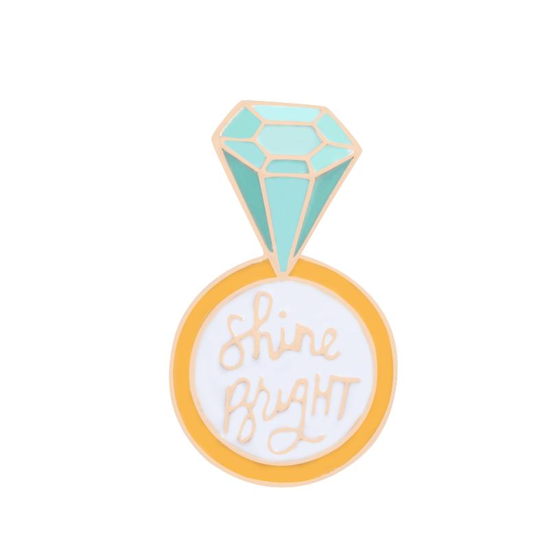 Cute Pink Series Brooch for Girl Cartoon Sweet Love Arrow Enamel Pins Princess Castle Bow Badge Bag Shirt Lapel Pin Jewelry Gift