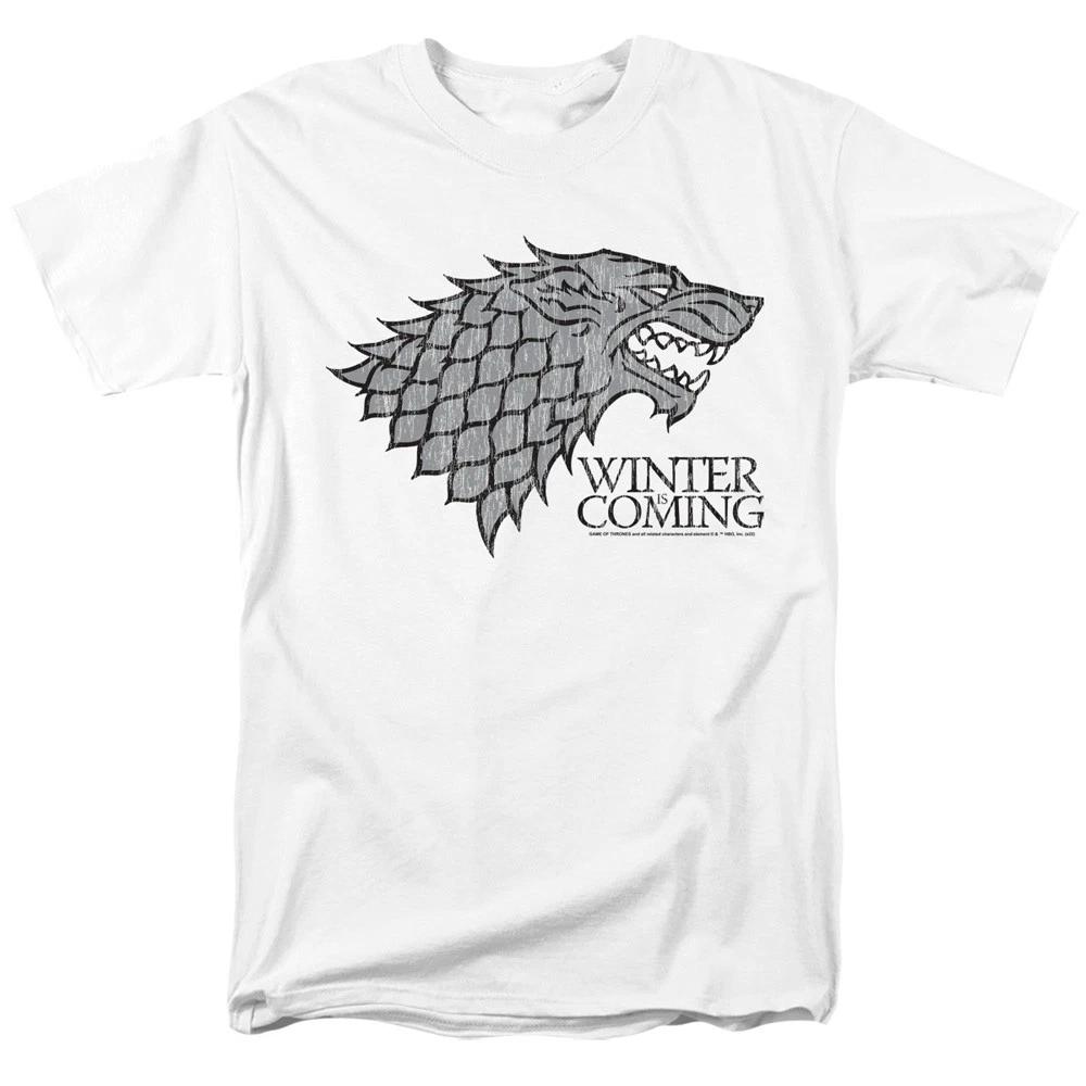 Game Of Thrones Startk Winter Is Coming On White Unisex Children s T-shirt White 150