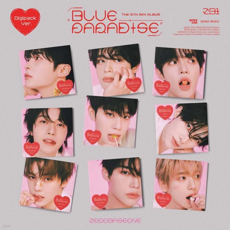 

ZEROBASEONE - 5th Mini Album: BLUE PARADISE [Digipack Ver.] [1 out of 9 randomly sent]