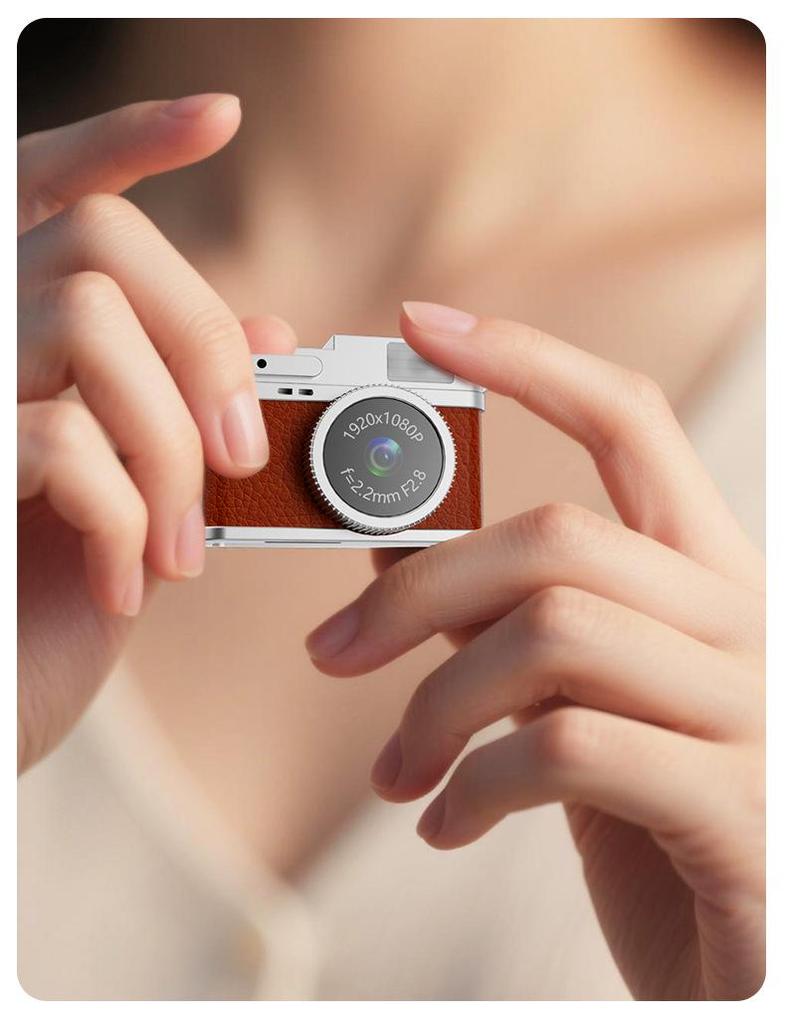 Retro Mini HD Digital Camera for Students: Portable Photo & Video Recorder