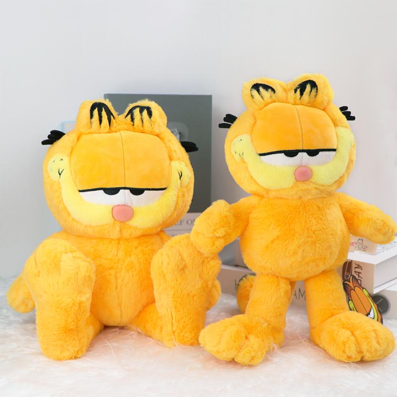 2026 Jouets en Peluche Kawaii Famille Originale de Garfield Chat Garfield Mignon Doux Odie Animaux en Peluche Poupées Peluches Cadeaux pour Enfants