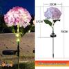 HEIXIE Solar Hydrangea Garden Lights