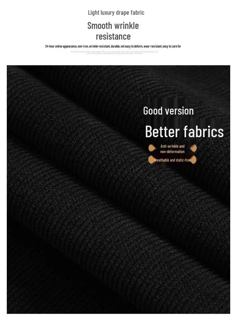 Meilard Women's High-Waisted Wide-Leg Corduroy Pants - Spring/Fall Style, Slimming, Loose Fit.