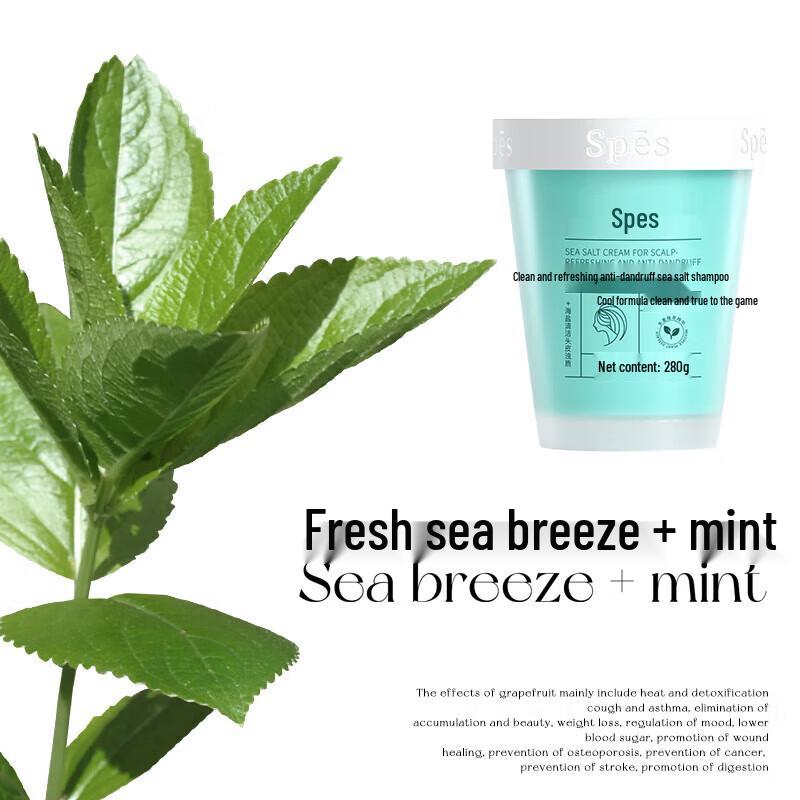 Spes Refreshing Sea Salt Shampoo Paste