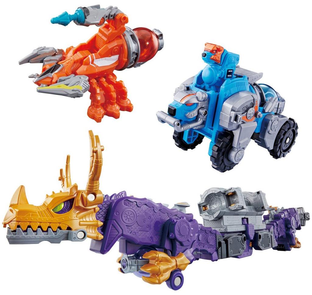 Uchuu Sentai Kyuranger Kyutama Combination DX Ryutei O Set 02,10,11