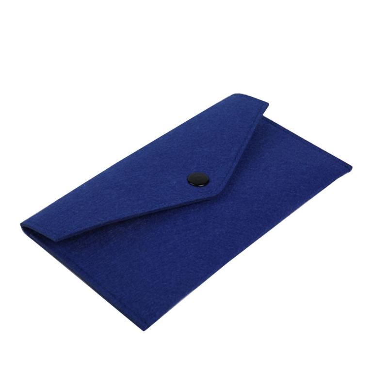 

Multifunction Cards Wear-Resistant Phone Bag Portable Felt Pouch Bag Wallet Mobile Phone Passport Pocket