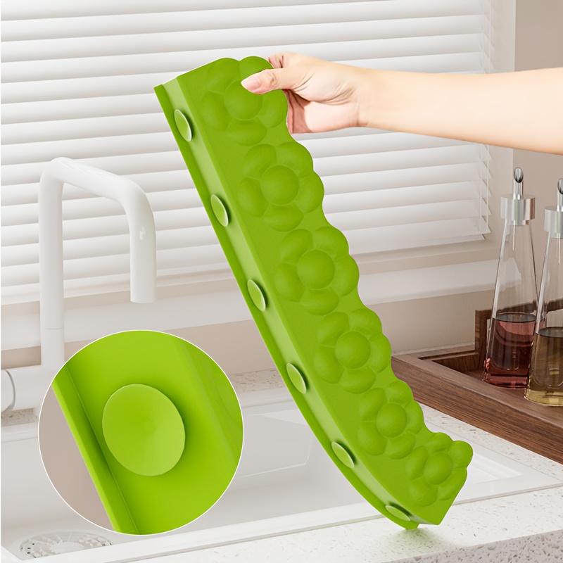 1pc Silicone Splash Guard Sink & Shower - Heavy-Duty Splash Barrier, Non-Slip Dishwasher Splash Deflector,Bathtub Splash Stopper