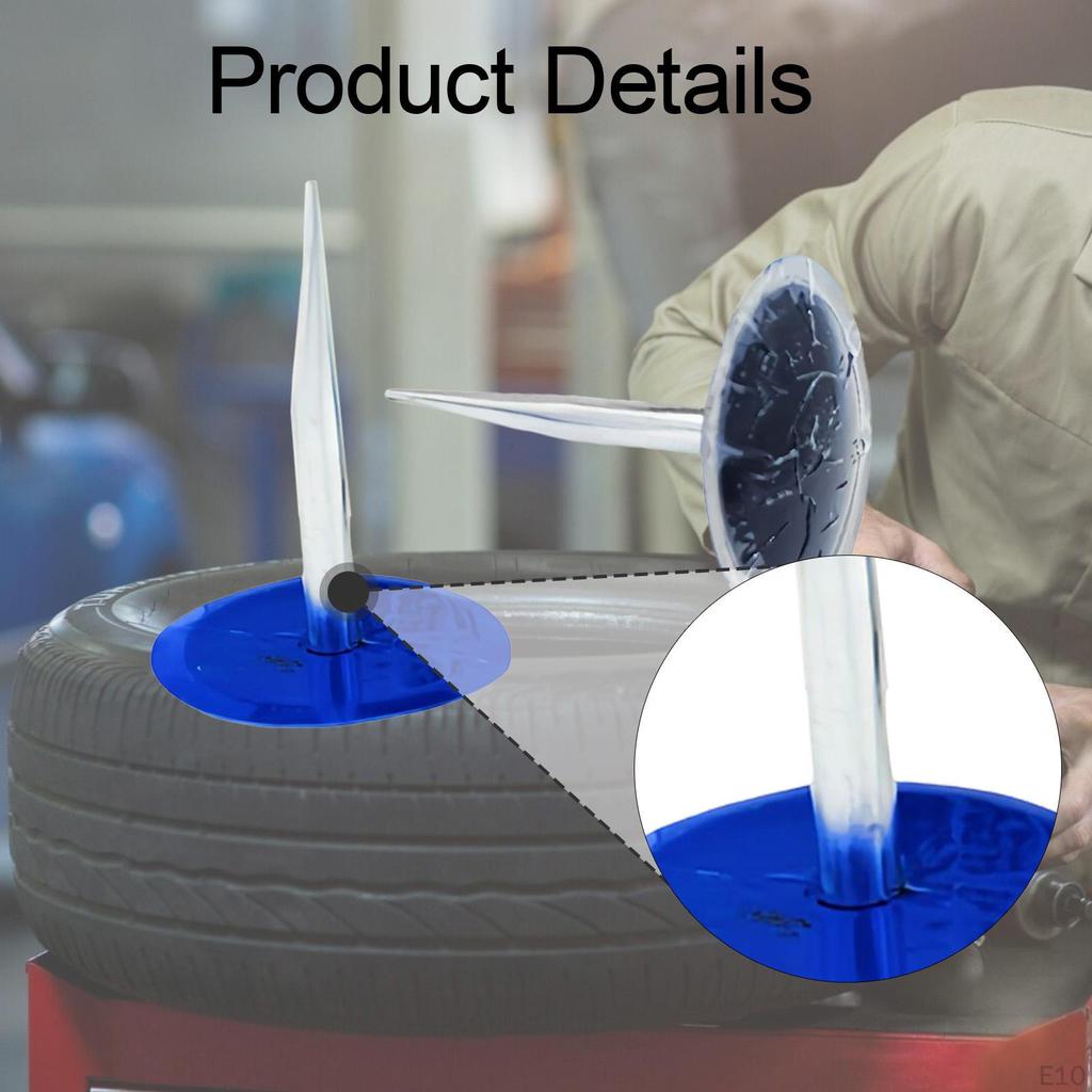 24Pcs Repair Tire Mushroom Plug Kit Puncture Replacement Es for Automobile Car