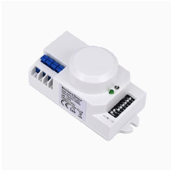 12v-24v 360 degree Microwave Sensor Light Switch Induction Microwave Motion Sensor  Dry contact output