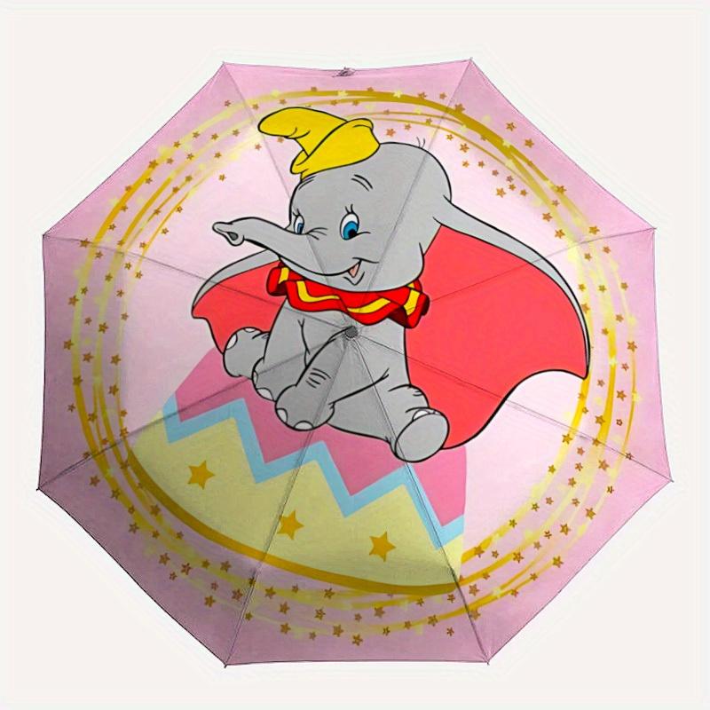 

1pc Dumbo, Circus Automatic Umbrella Durable Iron Frame & Plastic Handle, Sturdy Construction, Playful Design yy250822050