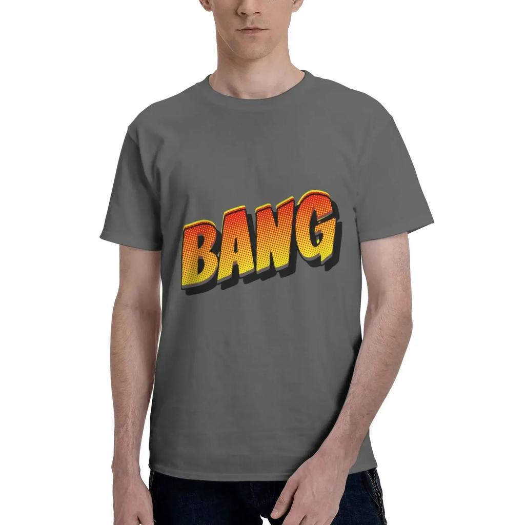 Bang Bang Streetwear Koszulka Vintage T-shirt Koszulka Wędkarstwo Ubrania Anime Odzież Męska Codzienna Bawełna Cztery Pory Roku Codzienne Góry