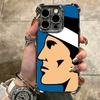 Social Y Deportivo Colo Club Plating Phone Case For Iphone 16 17 Pro Max Air 16E 14 15 Plus 12 13 Mini Anti-Fall Airabag Cover