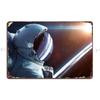 Astronaut Space Travel Metal Plaque Poster Wall Decor Pub Personalized Retro Cinema Tin Sign Poster