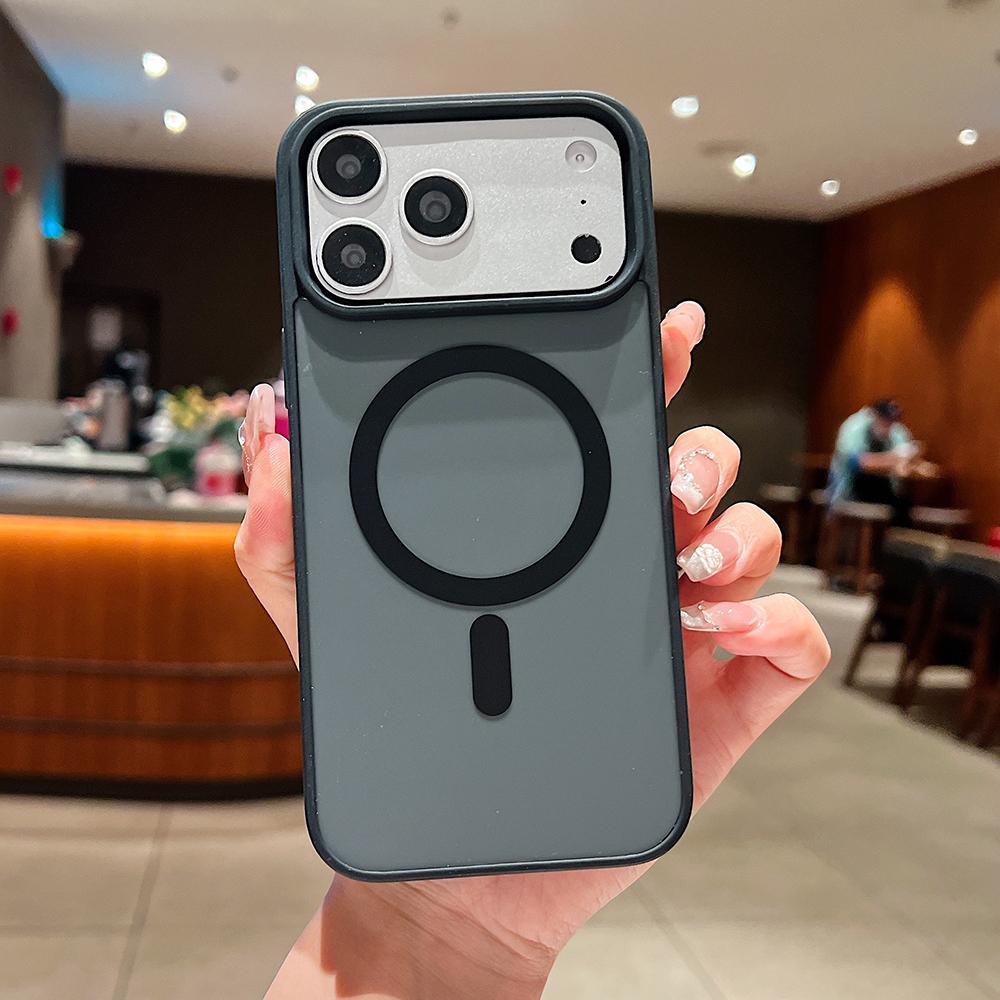 Matte For  Case For For Iphone 17 Air 16 1 14 Plus 13 12 11 Pro Max Magnetic Shockproof Hard Back Shockproof Cover
