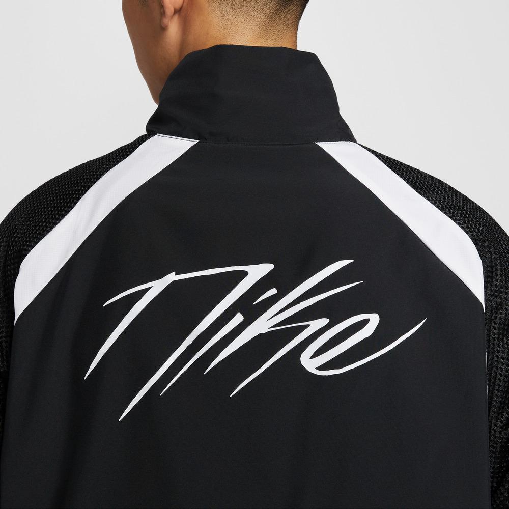 Nike Icon Logo Zip Collar Long Sleeve Basketball Jacket Men Jackets HV3364-010