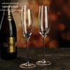 ZISIZ Lead-Free Crystal Handmade Champagne Glass