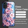 Orchid Flower Lotus Blooming Large Petals Tempered Glass Phone Case for Motorola Moto G85 G84 Edge 50 Fusion 40 Neo 30 Pro Cover