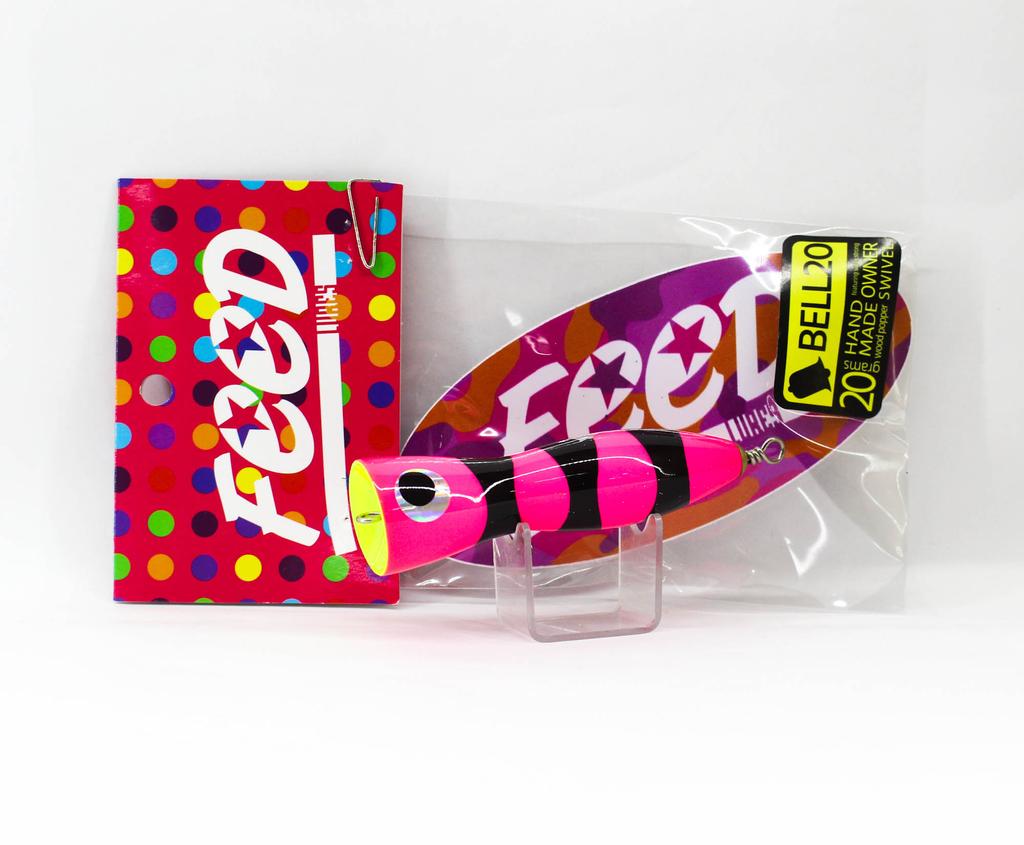 Feed Bell 20 Hand Made Wood Popper Floating Lure 20 grams 38 (4038)