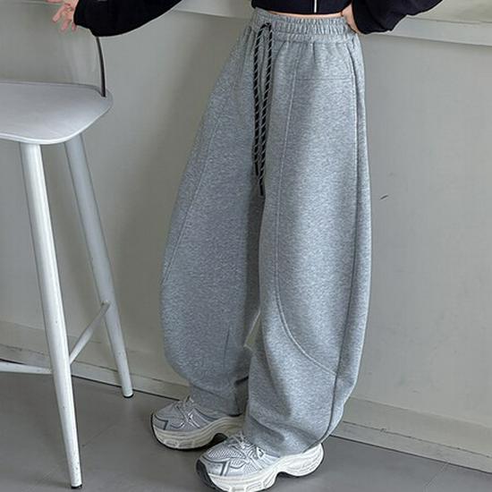 Mädchen Fleece-gefütterte Bananen-Jogginghose für Herbst/Winter - Trendy, Dicke Sportbekleidung für ältere Kinder und Teenager