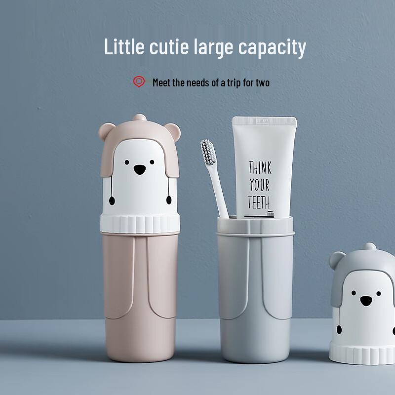

TAYHEE Portable Travel Wash Cup and Toothbrush Holder