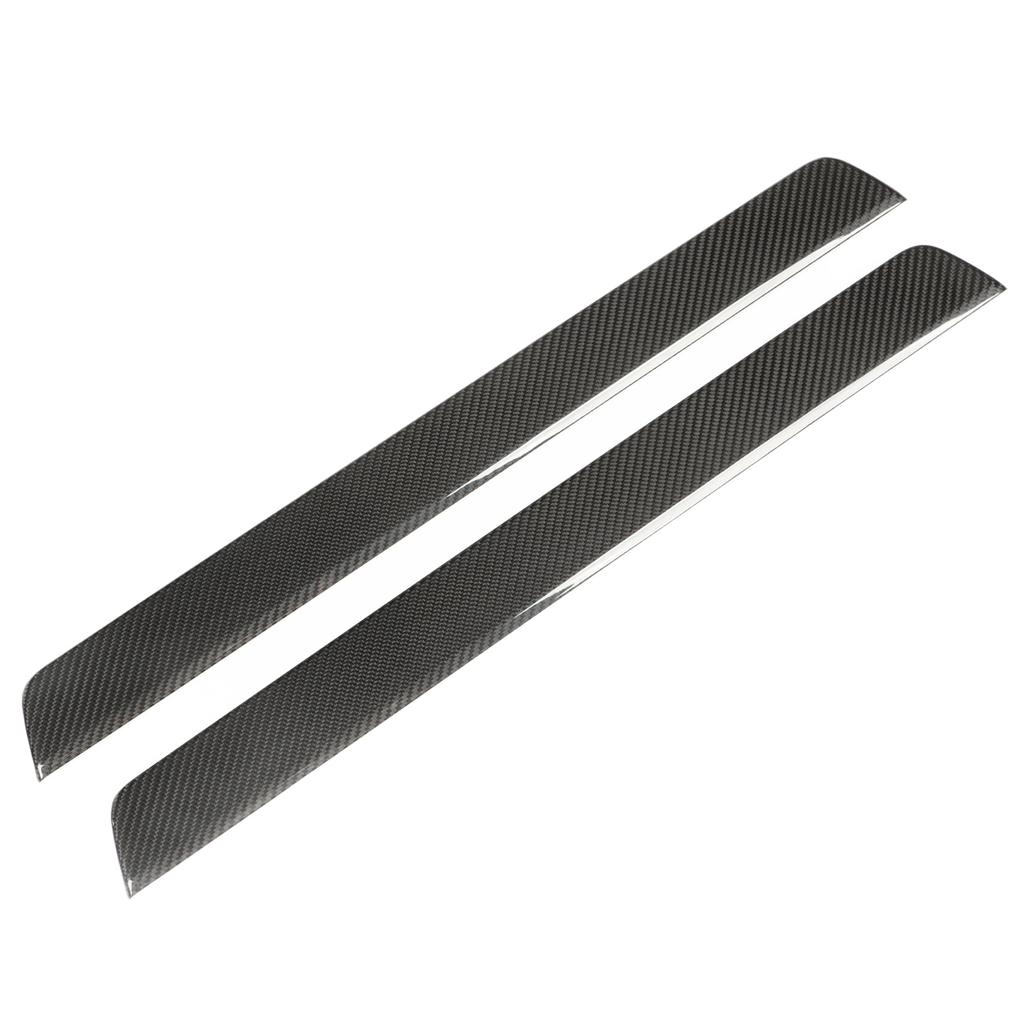 2Pcs Door Sill Plate Protectors Carbon Fiber UV Resistant Replacement for Subaru BRZ 2022 and Up