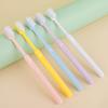 10Pcs Toothbrush Ergonomic Handle Anti-Slip Large Thick Grip Thin 0.01mm Bristles Deep Clean Sensitive Gums Toothbrush
