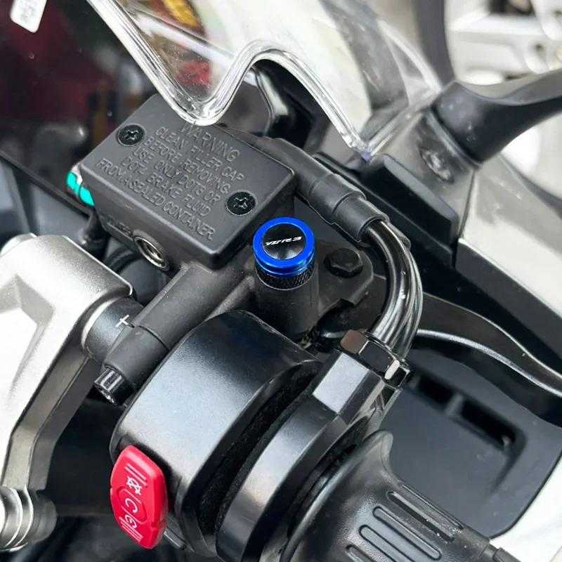 

NEW Motorcycle Accessories CNC M10*1.25 Aluminum Screws Bolts Mirror Hole Plugs Cap For Yamaha YZFR3 YZF R3 YZF-R3 2015-2025 синій