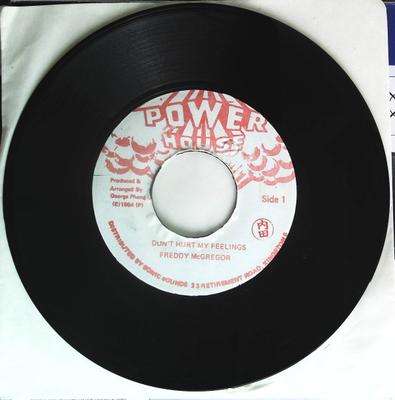 7-Zoll Schallplatte FREDDIE MCGREGOR - Don't Hurt My Feelings KEINE Power House 1987 Jamaika Reggae, Ska & Dub Gebraucht