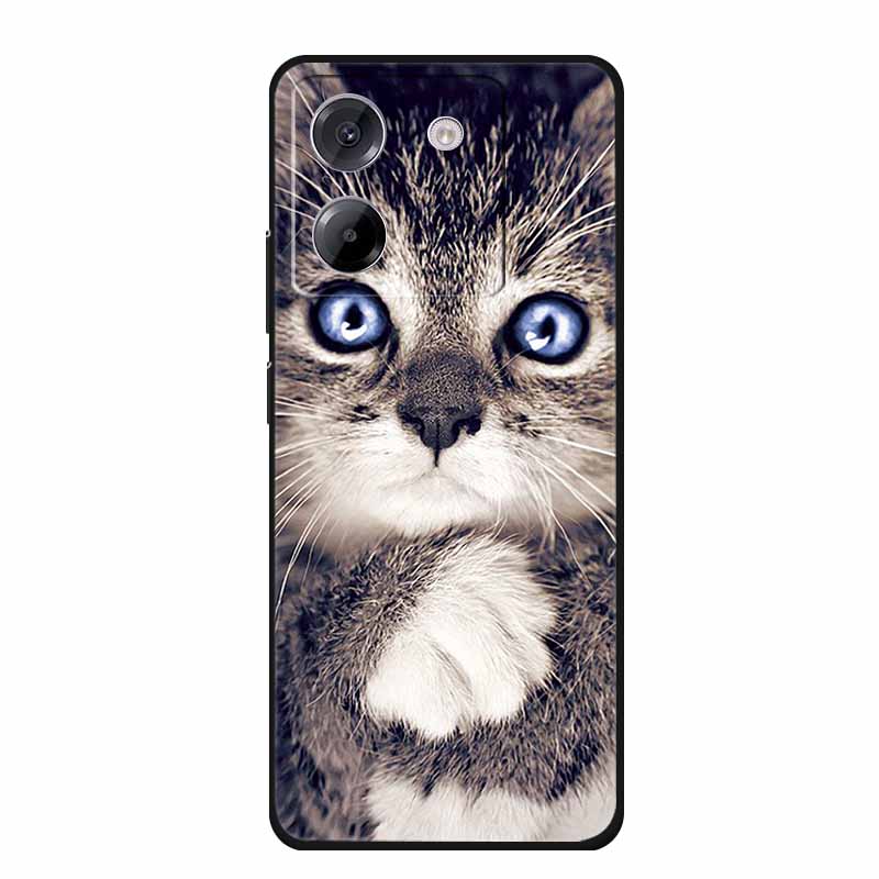 For Poco M7 Pro 5G Case M 7 Pro Coque Black Silicone Soft Back Cover Case For Xiaomi Poco M7 Pro Phone Cases Cover M7Pro 6.67"