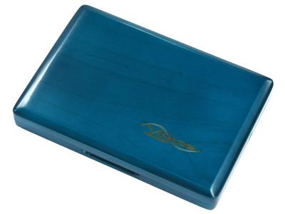 VIVACE Wooden Reed Case for Clarinet and Alto 6 Pieces Blue B Saxophone, Color
