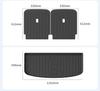 Eco-friendly TPE Floor Mats for Leapmotor D19: Custom Vehicle Mats and Trunk Mat for 26 Models.