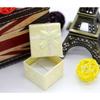 Hardened square pearlescent ring box jewelry box jewelry box latte art gift jewelry necklace box