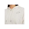 Nike Sportswear Full-Length Zipper Hooded Jacket Women Jacket Oatmeal CZ8360-141