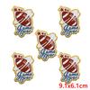 10pcs Wholesale Rugby Love Patches On Clothes Applique Diy Greet Towel Embroidery Iron On Patches For Clothing Sew Stickers 