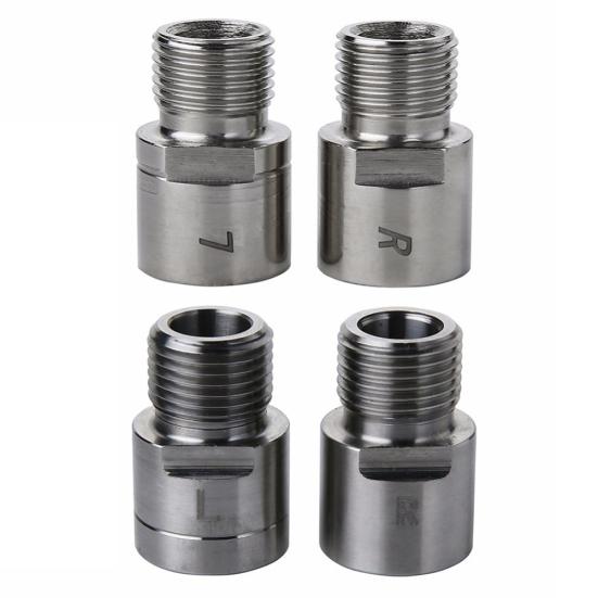 1 Pair Steel Titanium Bike Pedal Extenders Spacers for MTB Mountain Road